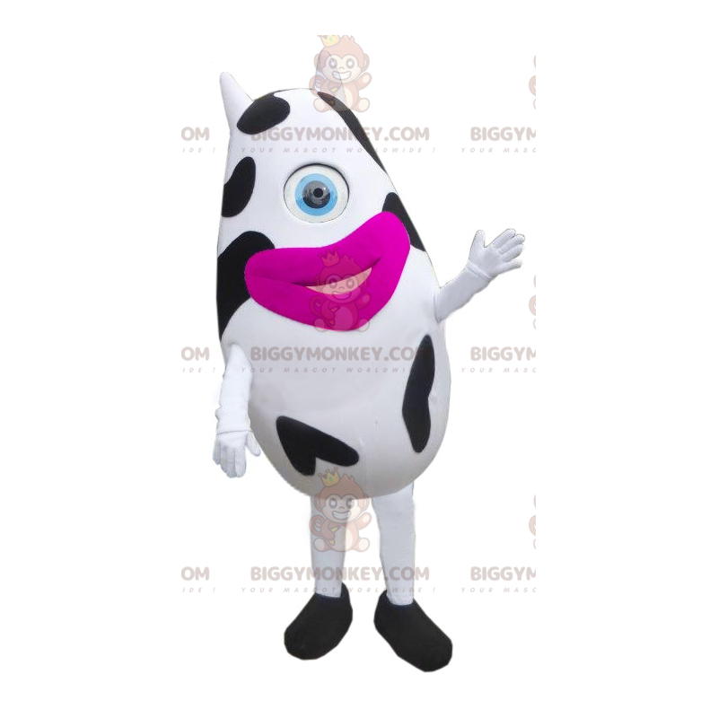 BIGGYMONKEY™ Disfraz de mascota de vaca cíclope criatura de