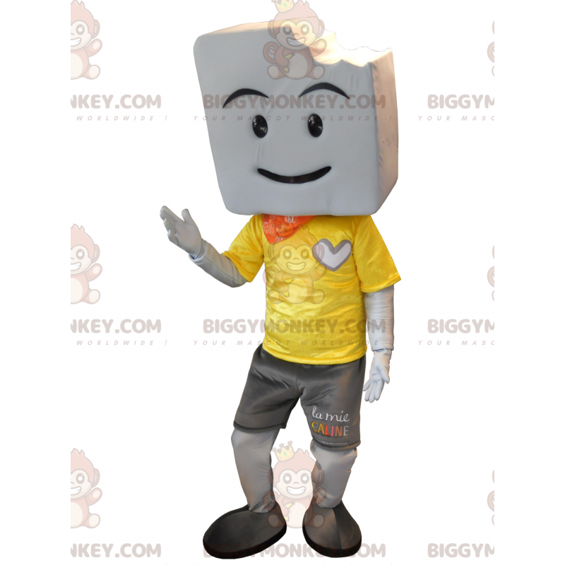 BIGGYMONKEY™ het knuffelige Mie-mascottekostuum. Brood