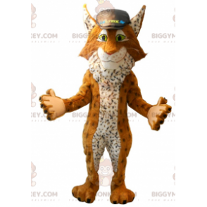 Berömda Lynx BIGGYMONKEY™ Mascot Costume Insurance Comparator