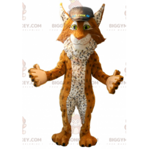 Slavný Lynx BIGGYMONKEY™ Mascot Costume Porovnávač pojištění