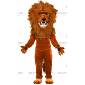 Big Mane Brown Lion BIGGYMONKEY™ Mascot Costume –