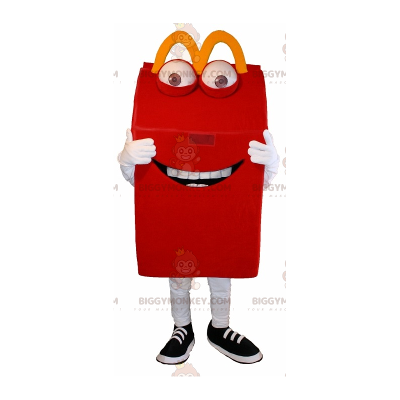 Costume de mascotte BIGGYMONKEY™ Happy Meal de Mc Donald's.
