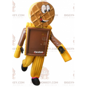 Chocolate Cookie Cake BIGGYMONKEY™ Mascot Costume –
