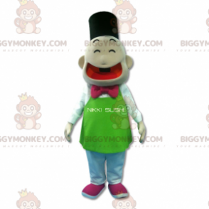 Costume da mascotte da uomo giapponese BIGGYMONKEY™. Costume da