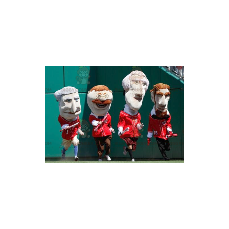 4 maskoti politiků BIGGYMONKEY™ – Biggymonkey.com
