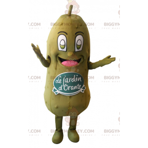 Disfraz de mascota de pepinillo verde gigante BIGGYMONKEY™. el