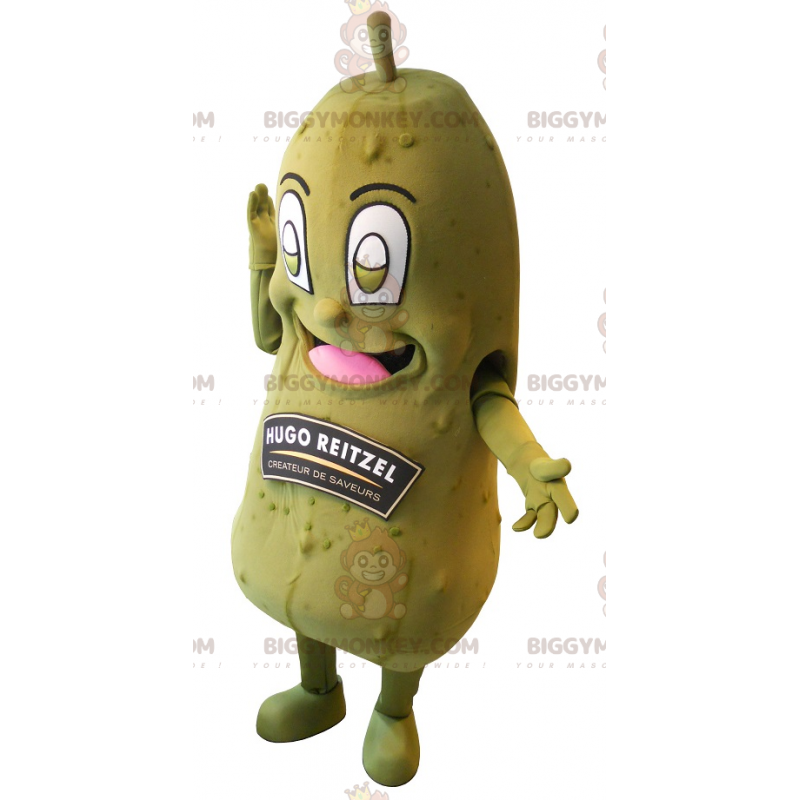Fato de mascote Hugo Reitzel pickle BIGGYMONKEY™. picles