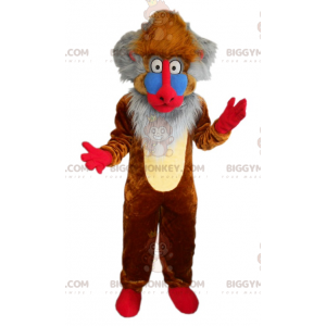 BIGGYMONKEY™ Costume da mascotte Rafiki Famosa scimmia dal