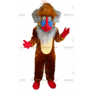 BIGGYMONKEY™ Mascot Costume Rafiki Famous Monkey from The Lion