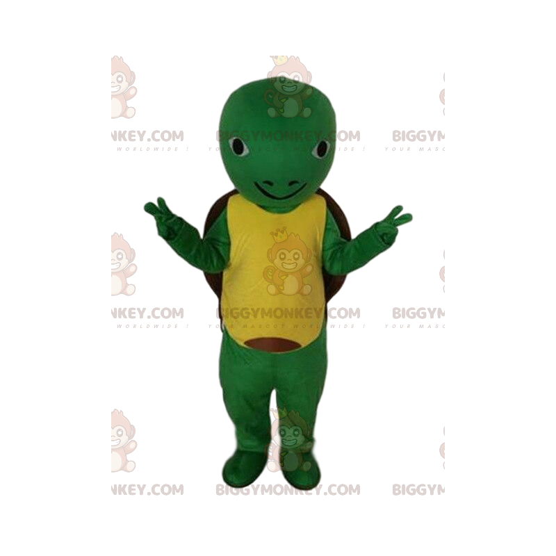 Costume de mascotte BIGGYMONKEY™ de tortue, déguisement de