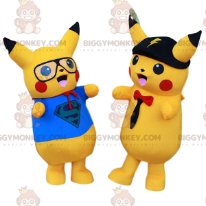 O mascote BIGGYMONKEY™ do Pikachu, o famoso Pokémon amarelo do