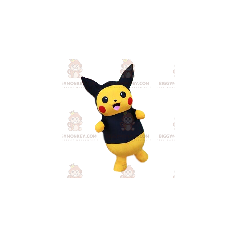BIGGYMONKEY™ mascot costume of Pikachu, the famous yellow