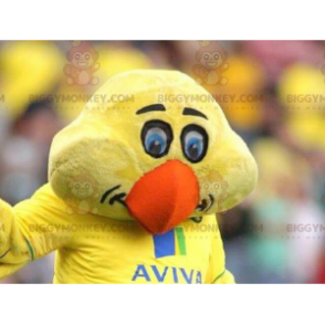 Yellow Chick Canary BIGGYMONKEY™ maskottiasu - Biggymonkey.com