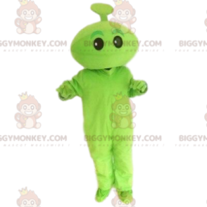 Costume da mascotte BIGGYMONKEY™ verde. Creatura verde