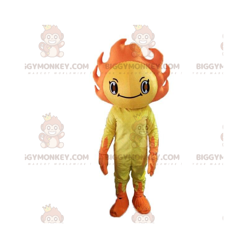 BIGGYMONKEY™ costume da mascotte costume da sole giallo e