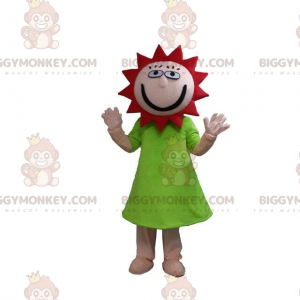 BIGGYMONKEY™ mascotte kostuum zon vermomming. Lente zomer