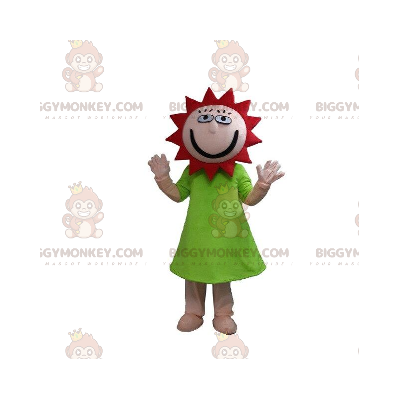 Costume de mascotte BIGGYMONKEY™ déguisement soleil. Costume