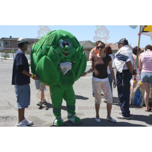 Giant Green Artichoke BIGGYMONKEY™ Mascot Costume –