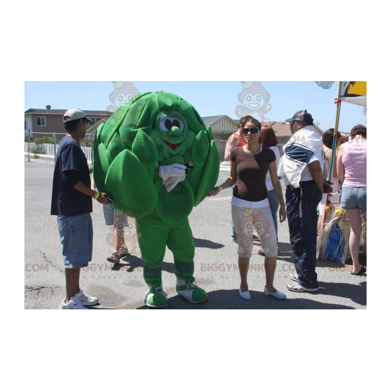 Giant Green Artichoke BIGGYMONKEY™ Mascot Costume –