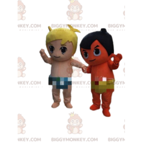 2 fantasias de mascote BIGGYMONKEY™ para bebês, crianças.