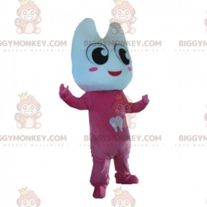 BIGGYMONKEY™ disfraz de mascota con diente gigante vestido de