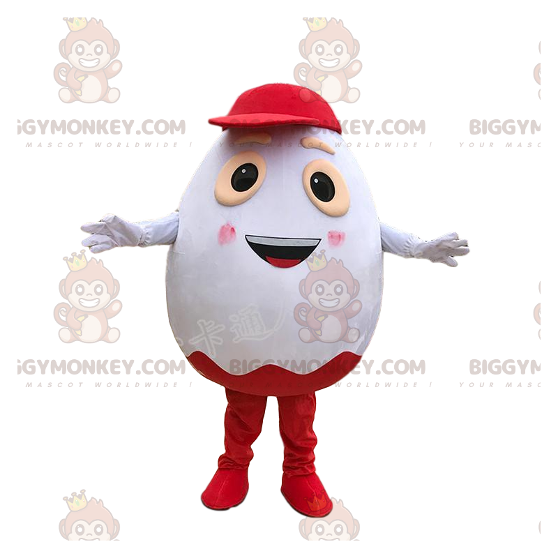 BIGGYMONKEY™ maskot kostume Kinder kostume. chokoladeæg kostume