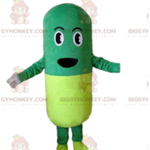 Costume da pillola per mascotte BIGGYMONKEY™. Costume da