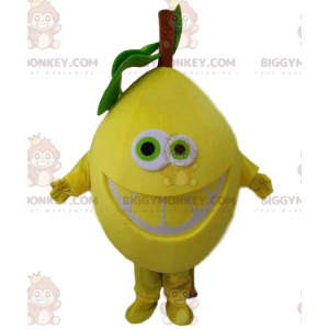 Disfraz de mascota BIGGYMONKEY™ disfraz de limón amarillo