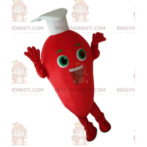 BIGGYMONKEY™ Gigantisch Chili Pepper-mascottekostuum.