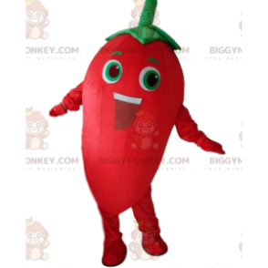 BIGGYMONKEY™ Costume da mascotte peperoncino gigante. Costume