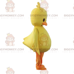 BIGGYMONKEY™ gul chick maskot kostume. Kyllingekostume, kæmpe