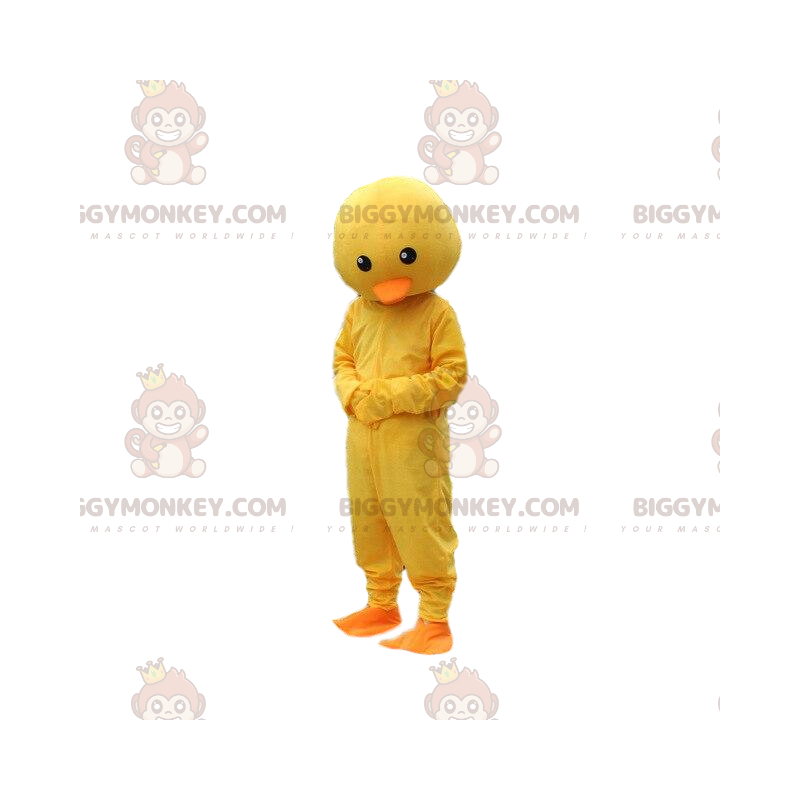 Gul og orange kylling BIGGYMONKEY™ maskotkostume. kanarie