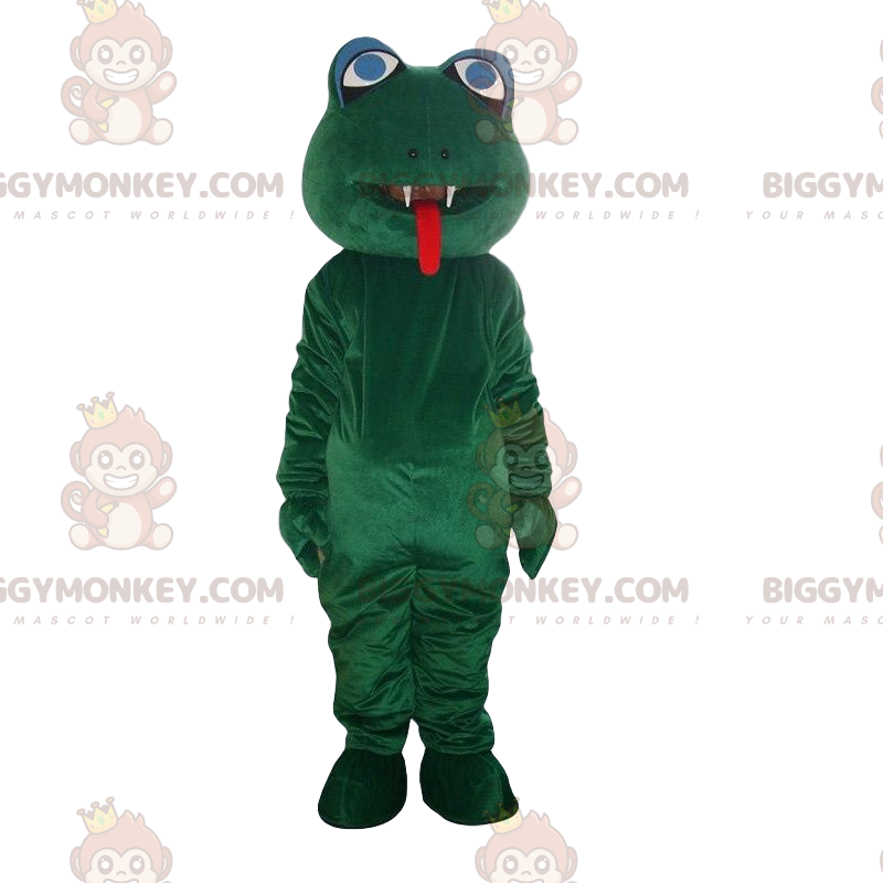 Στολή μασκότ BIGGYMONKEY™ Frog Costume. Στολή βατράχου, φρύνος