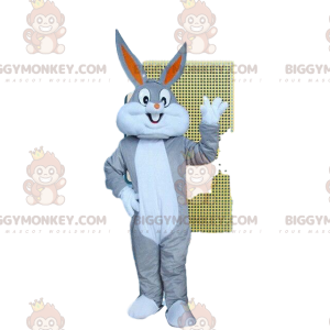 BIGGYMONKEY™ Bugs Bunny mascot costume, famous bunny from the