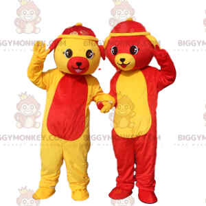 2 BIGGYMONKEY™s hundmaskot, hunddräkter, hundkläder -