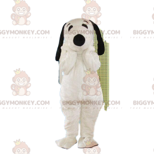 Snoopy kostym, BIGGYMONKEY™ Snoopy maskotdräkt, känd komisk