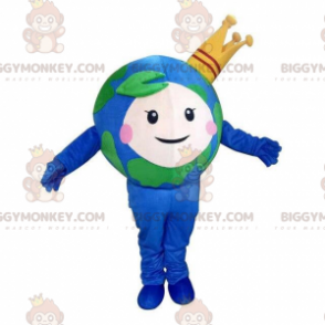 BIGGYMONKEY™ Planet Earth-mascottekostuum, Earth-kostuum, Earth