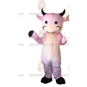 Pink Cow Costume, Farm Fancy Dress Costume, Pink BIGGYMONKEY™