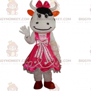 Elegante disfraz de vaca, disfraz de mujer, disfraz de mascota