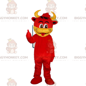 Kuh-Kostüm, Imp BIGGYMONKEY™ Maskottchen-Kostüm