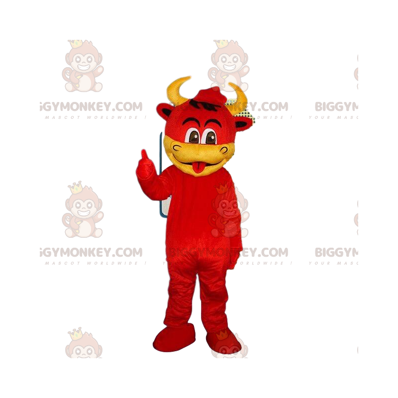 Costume de vache, Costume de mascotte BIGGYMONKEY™ de