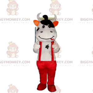 Disfraz de vaca, disfraz de mascota BIGGYMONKEY™ de toro