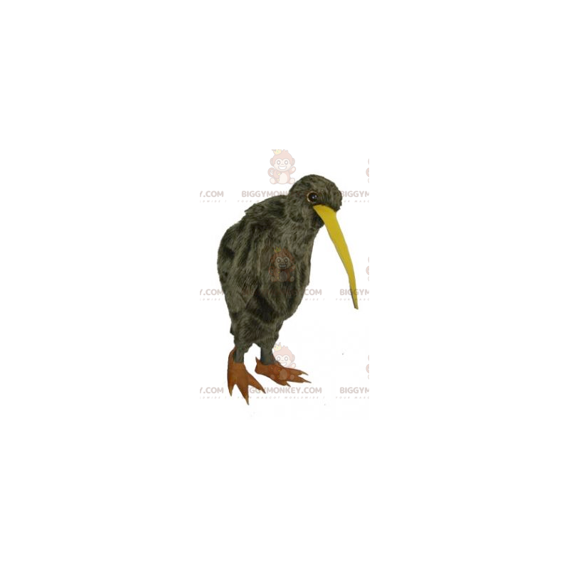 Brauner Langschnabel-Brachvogel BIGGYMONKEY™ Maskottchen-Kostüm