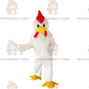 Costume da mascotte Gallina BIGGYMONKEY™, costume da pollo