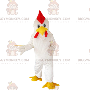Hen BIGGYMONKEY™ mascot costume, chicken costume, farm fancy