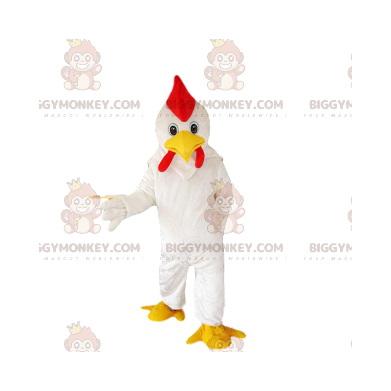 Hen BIGGYMONKEY™ mascot costume, chicken costume, farm fancy