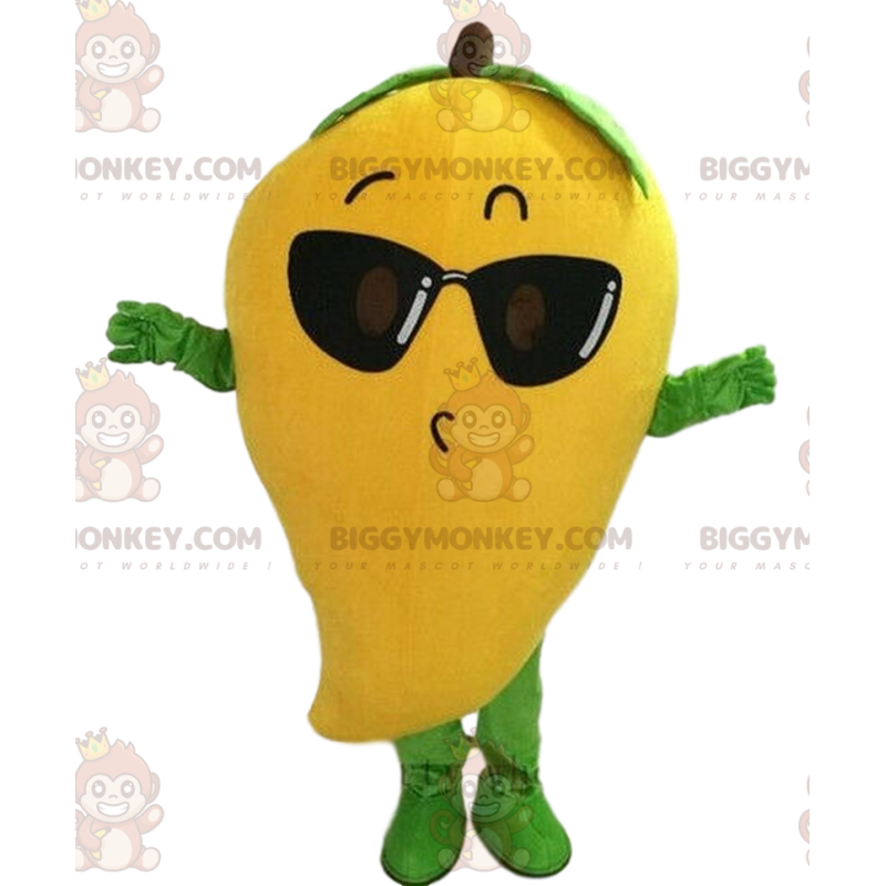 Mango BIGGYMONKEY™ mascot costume, fruit costume, exotic fruit