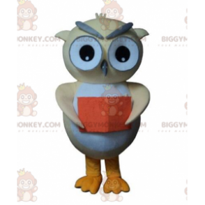 Big Eyed Owl BIGGYMONKEY™ Mascot Costume, Owl Costume, Owl –