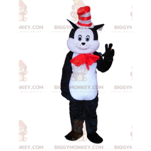 Cat BIGGYMONKEY™ mascot costume, tomcat costume, festive cat