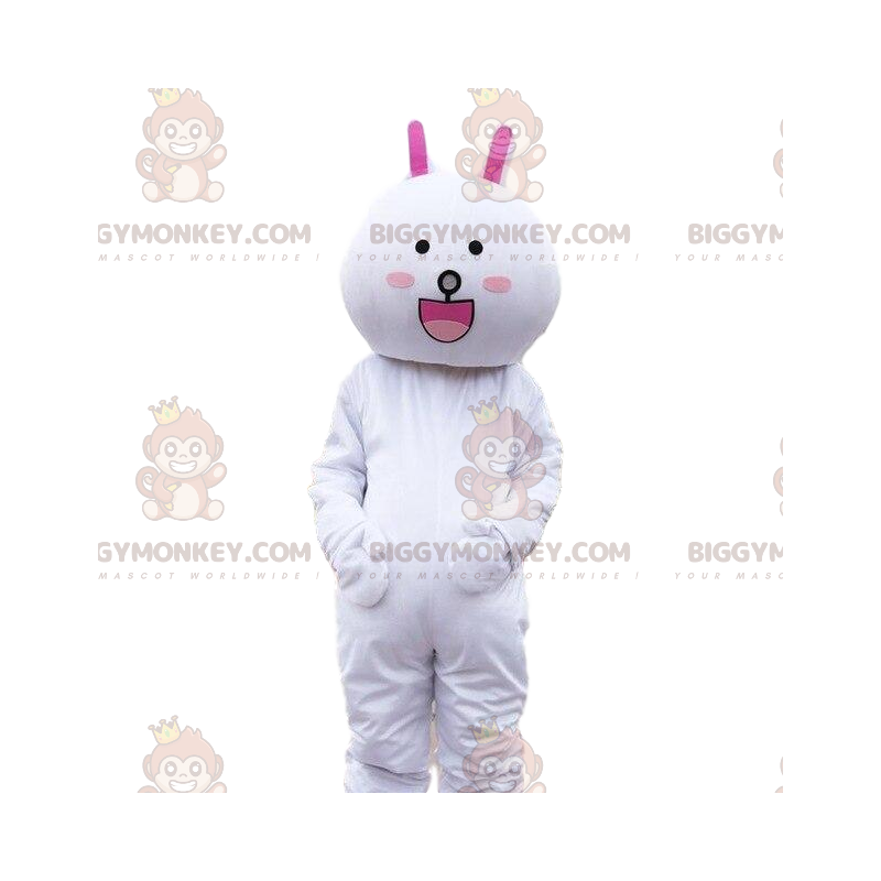 Bunny Costume, Plys Bunny BIGGYMONKEY™ maskotkostume. kæmpe